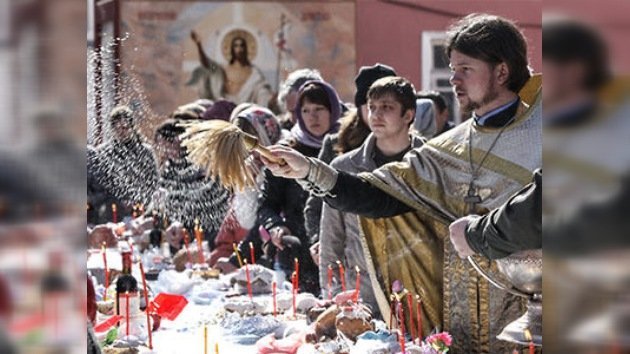 Rusia сelebra la Santa Pascua
