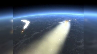 El cementerio de naves espaciales recibe al carguero europeo Johannes Kepler 