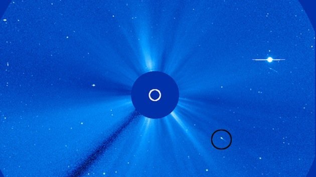 Video: Un pequeño cometa 'suicida' se estrella contra el Sol