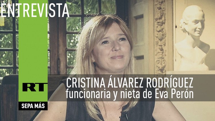 Sobrina nieta de Eva Perón: "Cristina Fernández es una mujer de carne y hueso como fue Evita"