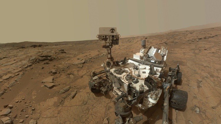 El Curiosity descubre en Marte metano que pueden haber generado organismos vivos