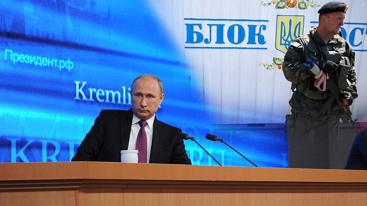 Putin: La operación de castigo en el este de Ucrania la lleva a cabo Kiev