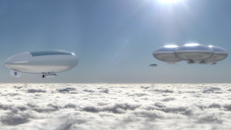 La NASA quiere crear una 'ciudad-nube' flotante para estudiar Venus
