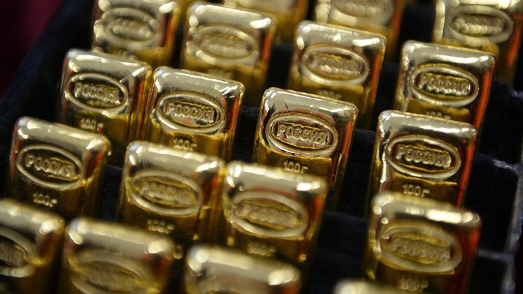 Las reservas de oro de Rusia llegan a su máximo en 20 años