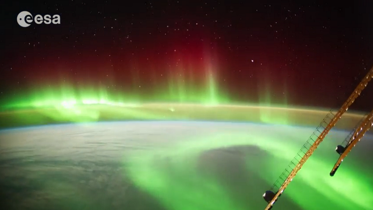 Como nunca antes lo viste: La aurora boreal y la noche terrestre grabadas por un astronauta