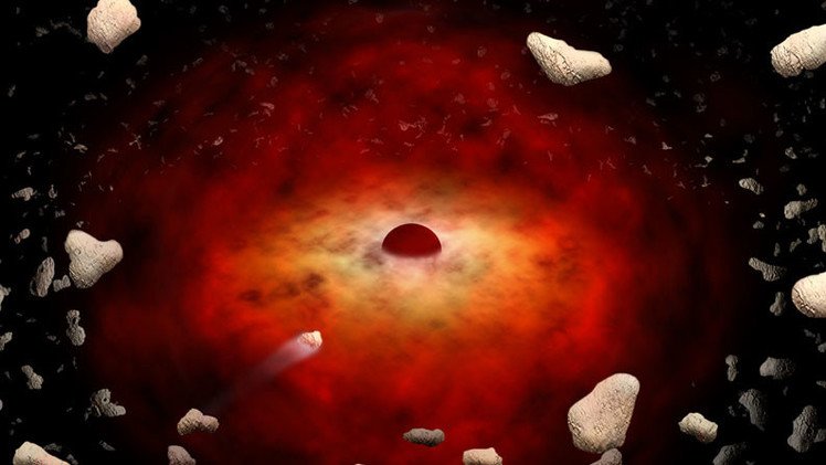 Por primera vez astrónomos rusos detectan la sombra de un agujero negro supermasivo