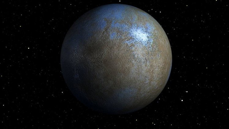El planeta enano Ceres podría albergar vida extraterrestre
