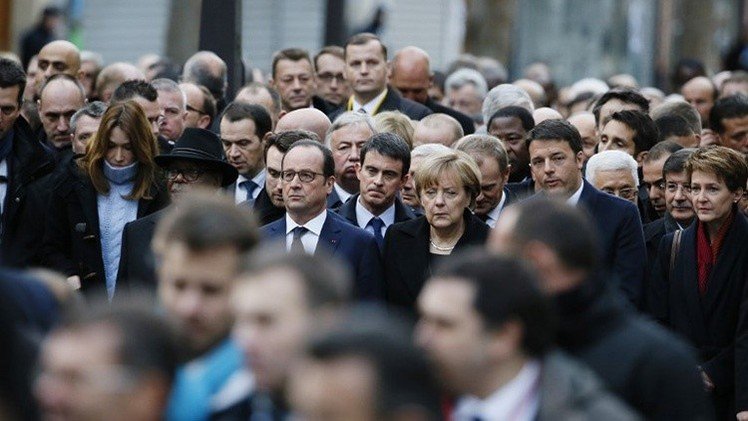 Obama y Biden brillan por su ausencia en la marcha antiterrorista de París 