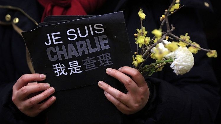 Twitter publica la visualización del uso de #JeSuisCharlie en el mundo