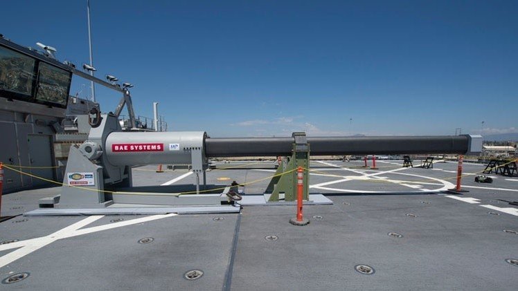 La Marina de EE.UU., lista para mostrar al mundo su cañón electromagnético
