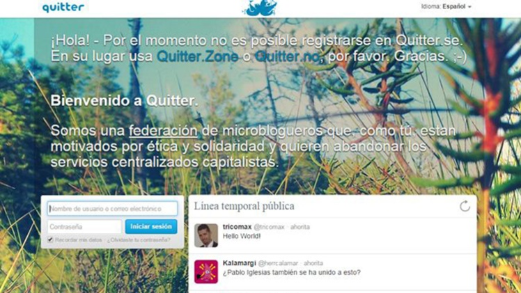 Conozca a Quitter, una alternativa "anticapitalista" al Twitter