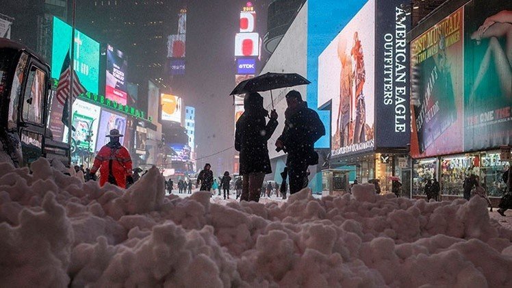 VIDEOS, FOTOS: El 'Armagedón de la nieve' amenaza a Nueva York