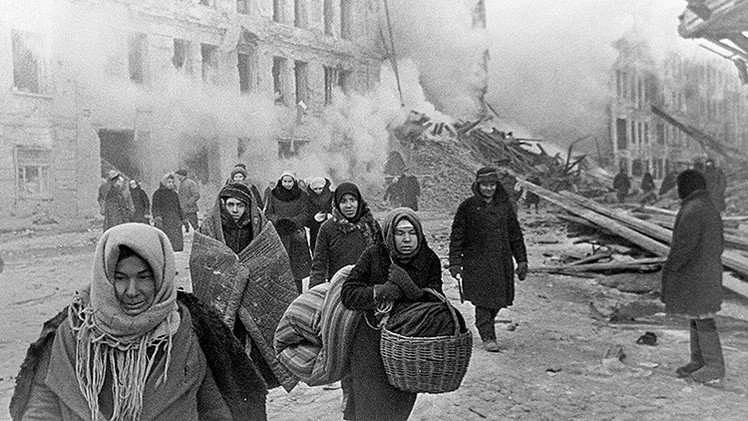 71 años del fin del sitio de Leningrado: 872 días de asedio y 1,2 millones de muertos 