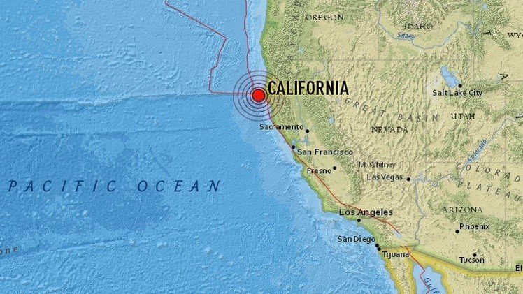 Un sismo de magnitud 5.7 sacude el norte de California
