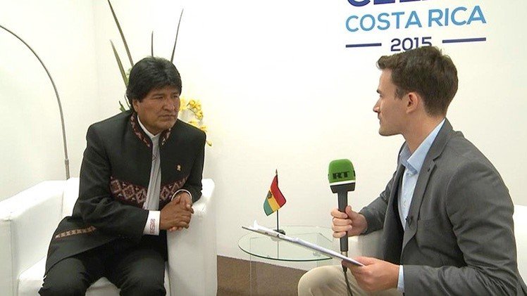 Evo Morales: RT es la voz de los pueblos del mundo