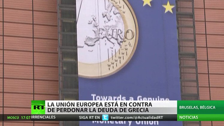 La Unión Europea está en contra de perdonar la deuda de Grecia