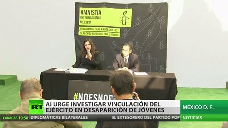 Amnistía Internacional urge investigar vinculación del Ejército en desaparición de 43 normalistas