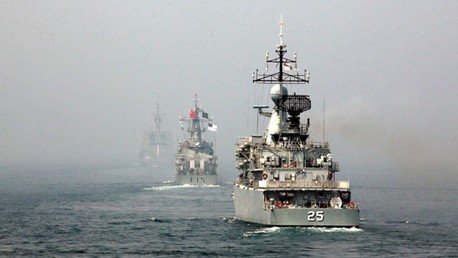 China: un tiburón impide realizar ejercicios militares