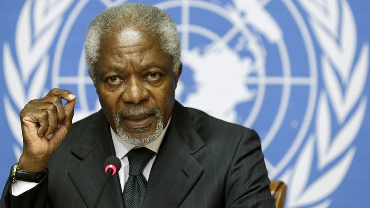 Kofi Annan: "La invasión de EE.UU. a Irak fue un error y contribuyó al nacimiento del EI"