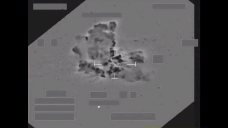 Video: La Fuerza Aérea británica destroza un objetivo del Estado Islámico en Irak