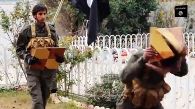 Un vídeo del Estado Islámico revela las técnicas de entrenamiento de sus guerrilleros