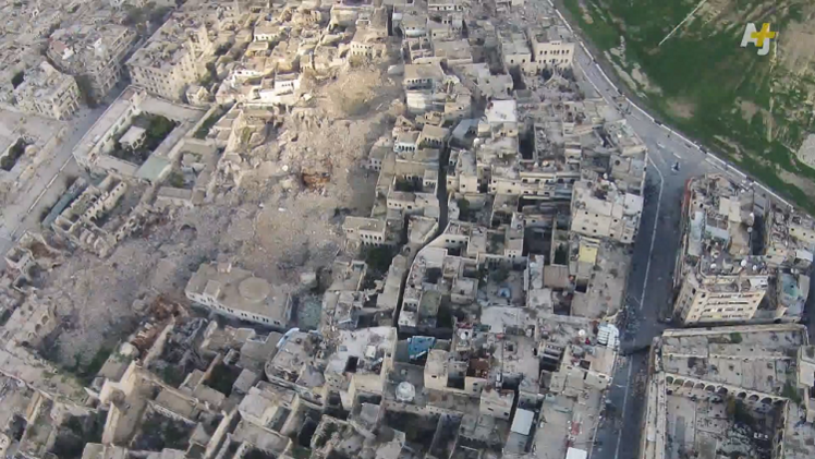 Sobrecogedora visión de Alepo captada por un dron