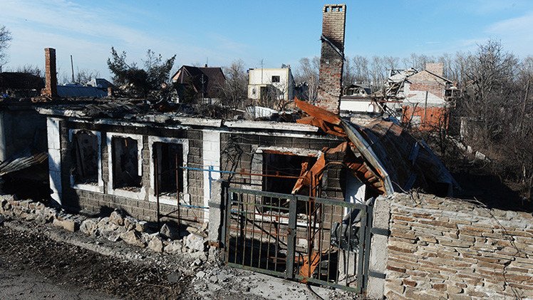 Ucrania crea con cortes de gas "una catástrofe humanitaria" en Donetsk y Lugansk
