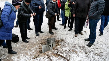 VIDEOS: Un fuerte ataque con misiles contra Kramatorsk, Ucrania, deja varios muertos y heridos