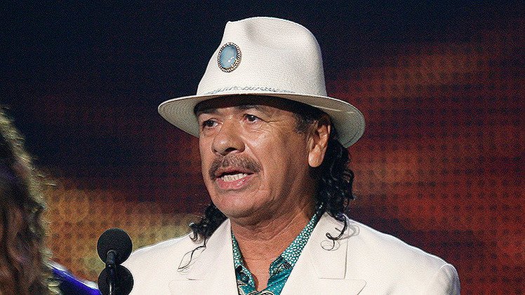 Santana elogia "la riqueza" de México pero condena la "corrupción increíble"