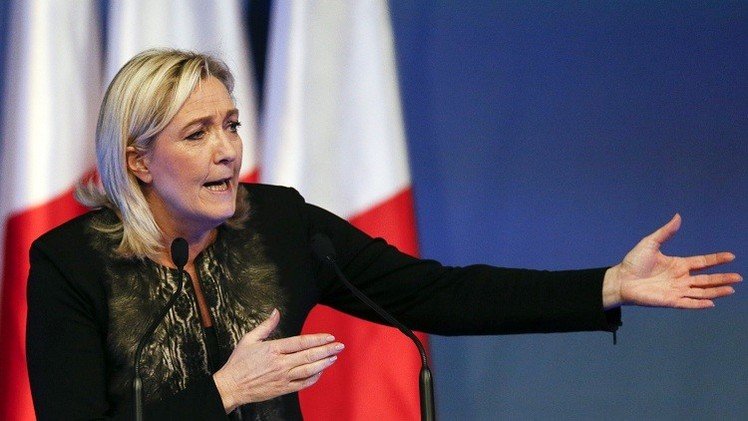 Marine Le Pen insta a Francia a dar la espalda a EE.UU. y unirse con Rusia