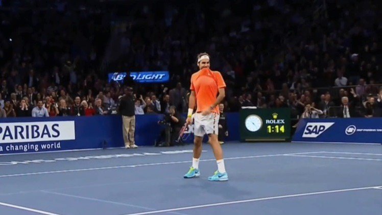 Federer es 'humillado' en Nueva York por un niño prodigio del tenis