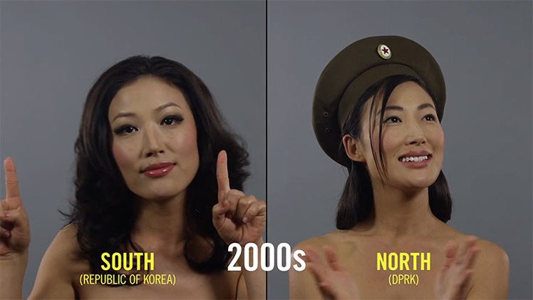 100 años de belleza femenina coreana en un minuto 