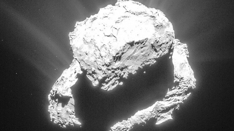 Rosetta: Resuelven el misterio del viento sobre el cometa Churiúmov-Guerasimenko