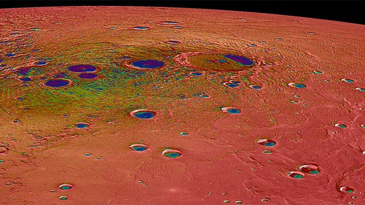 La NASA publica las fotos más detalladas de los depósitos de hielo en Mercurio