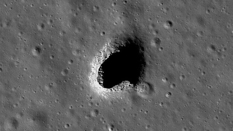 Estudio: Túneles de lava en la Luna serían fundamentales para la exploración espacial