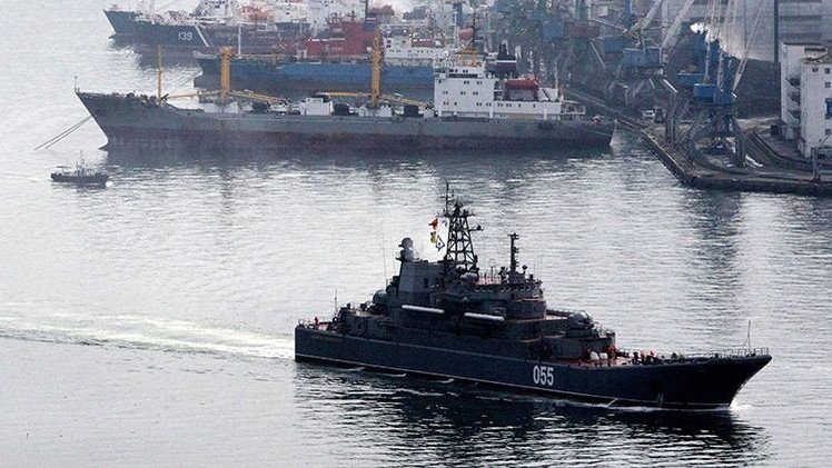 Arrancan en Rusia las maniobras de la Flota del Pacífico y de paracaidistas