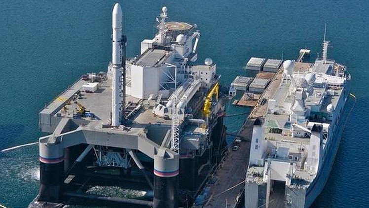 Los EAU piensan adquirir Sea Launch, la base espacial rusa en el océano Pacífico
