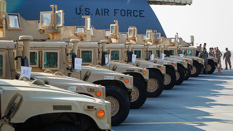 Ucrania instala armas de precisión en los vehículos blindados entregados por EE.UU.