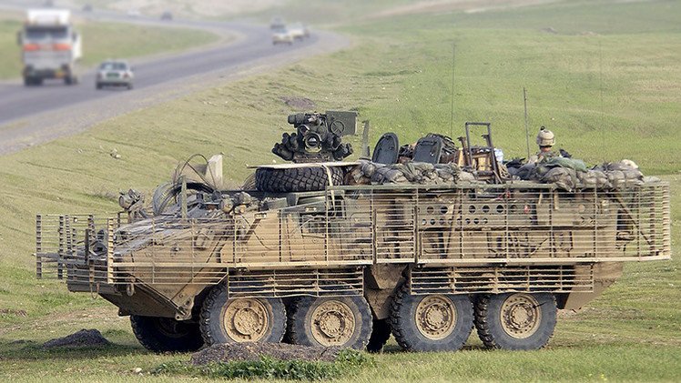 Convoy militar de EE.UU. pierde un vehículo blindado en República Checa [VIDEO]