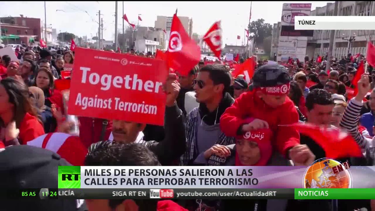Túnez: Miles de personas salieron a las calles para reprobar el ...
