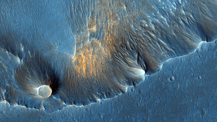 Asombrosas fotos de la superficie de Marte tomadas desde la órbita del planeta