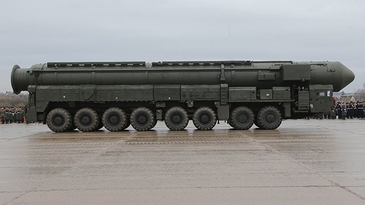Rusia entrena a sus fuerzas de misiles nucleares para repeler ataques terroristas