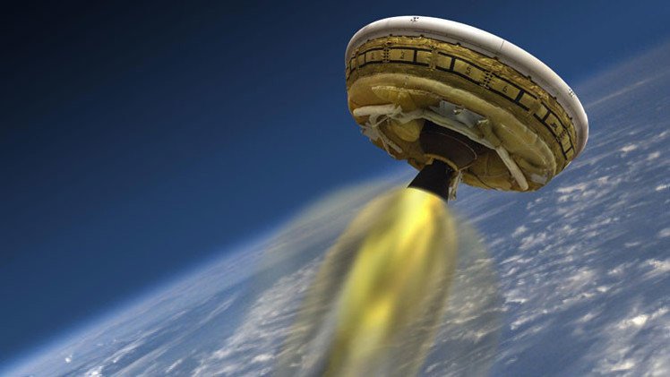Video: La NASA pone a prueba  el 'platillo volador'