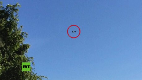 Graban los instantes previos de la caída de la avioneta de Harrison Ford