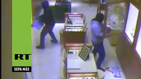 Hombres enmascarados roban en una de las joyerías más lujosas de Berlín