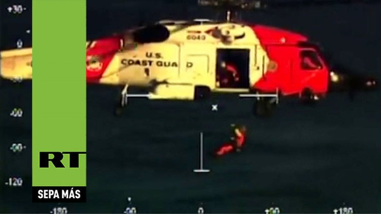 Rescatan en EE.UU. a un hombre que se perdió en alta mar hace 66 días