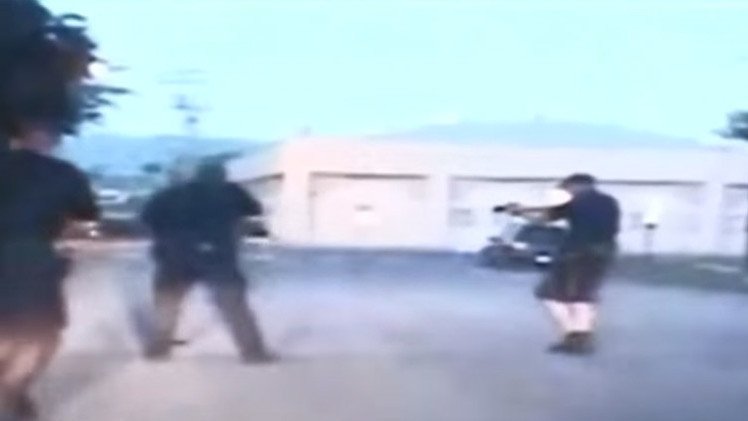 Fuertes imágenes: Nuevo video del asesinato a tiros por policías de una enferma mental