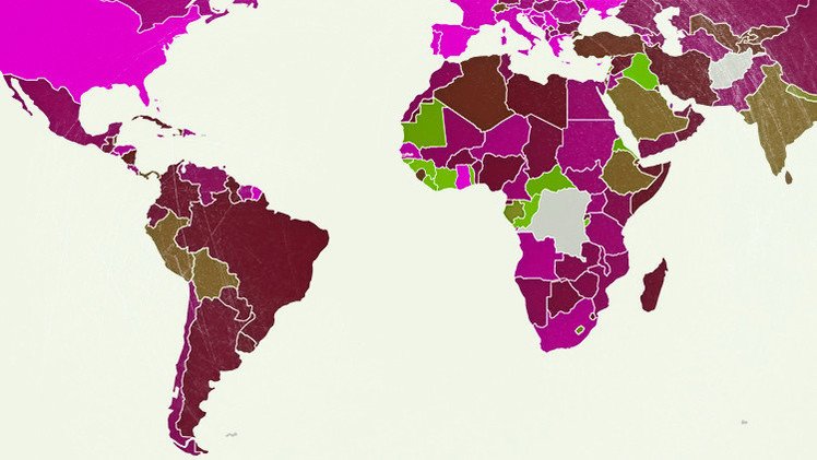 Mapa: ¿Cuáles son los países más endeudados del mundo?