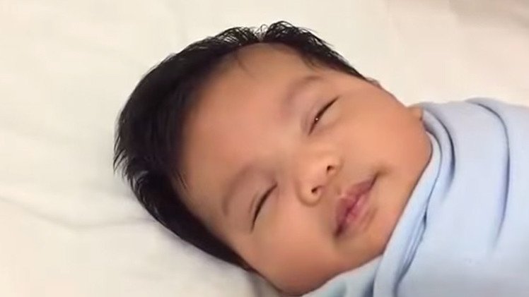 Cómo calmar y dormir a un bebé en 40 segundos