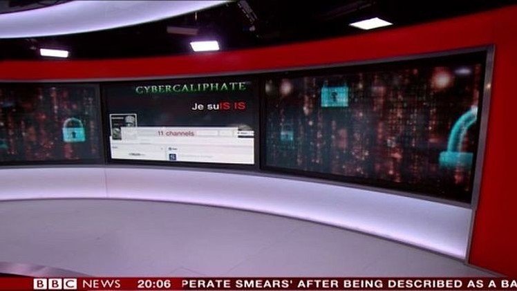 Video: ¿La BBC 'hackeada' por el Estado Islámico?